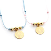 CIELITO J DOR- customizable necklace gold medal 15mm